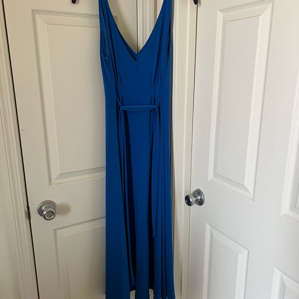 catherine malandrino blue dress Bright V-Neck with Pink Label Pay With:325 Qs (Silkroll Fee: $8.13) owned item is sold SS26 EASTER EDIT Cecelia Dress - Solid